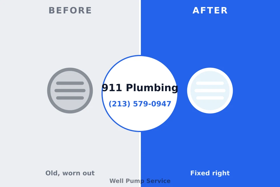 Before and after: plumbing repair Altoona, WI